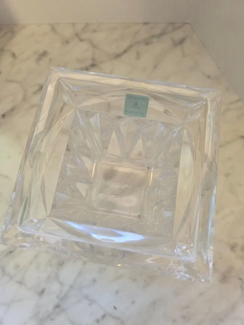 Quad Prism Crystal Candle Holders by PartyLight - Picture 2 of 12